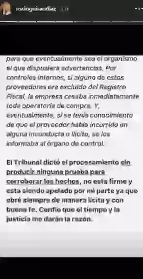 Nicolás tuvo un problema con la AFIP y tuvo que ponerse a disposición.
