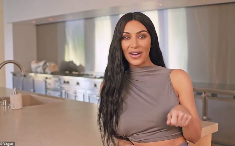 Kim Kardashian mostró su mansión