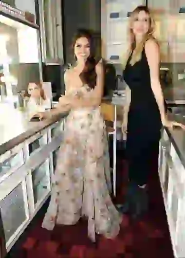 Valdés estuvo con Zaira en el lanzamiento de este emprendimiento.