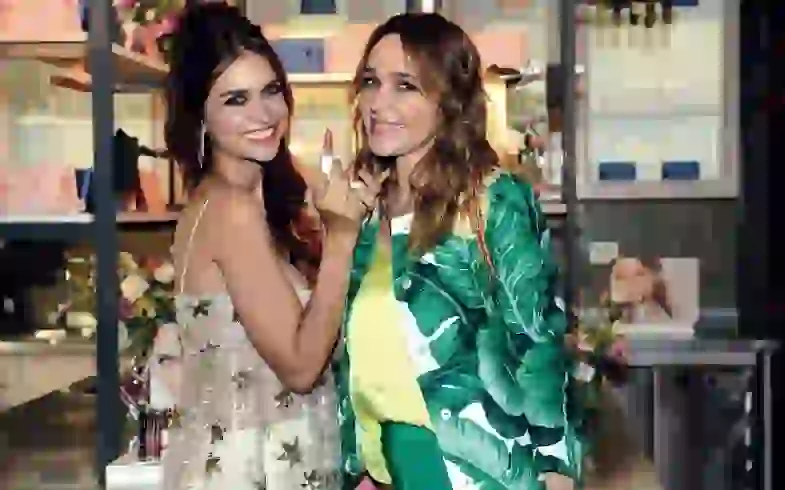 Vero Lozano también la apoyó.