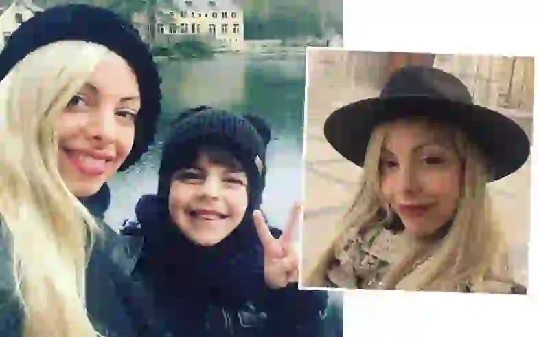 Gisela Bernal y Ian paseando por Bélgica.