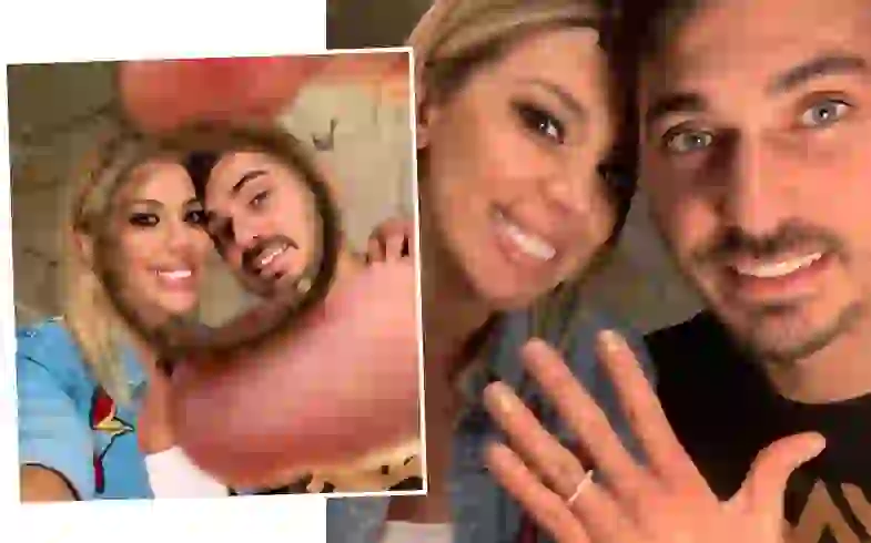 Virginia Gallardo anunció su casamiento en las redes sociales.