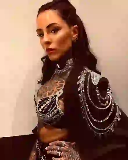 Cande mostró el look que eligió para grabar su nuevo videoclip: Hater.