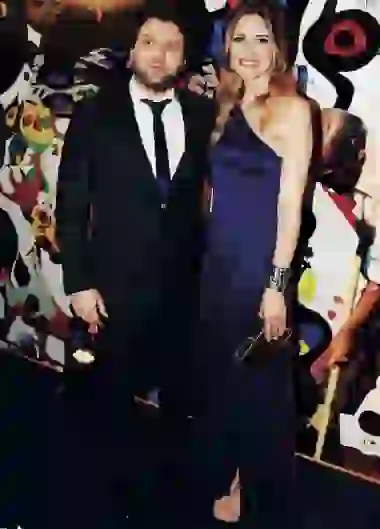 Guido Kaczka y su mujer