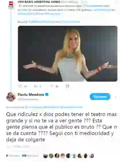 Fátima apuntó contra Flavio y el coreógrafo le respondió.