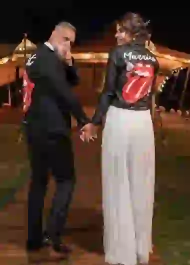 El final de la noche fue muy rocker.