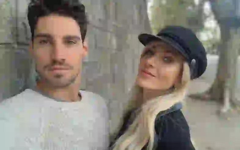 Cande y su chico pasaron unos días en Mardel.