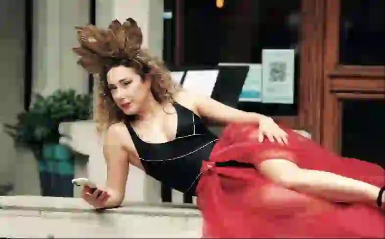 Anita conoció a su novio por Tinder.