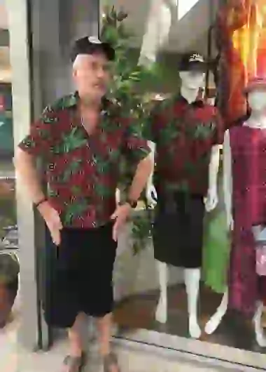 Marley luciendo un look típico