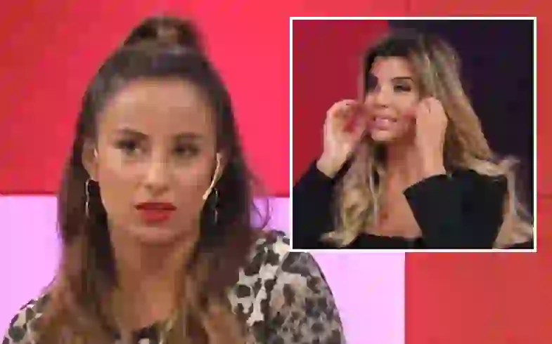 Lourdes Sánchez le dio con todo a Charlotte Caniggia. 