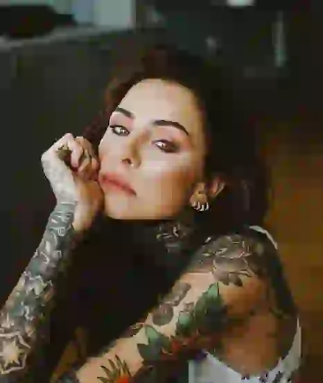 Candelaria compartió tiernas fotos de su infancia.