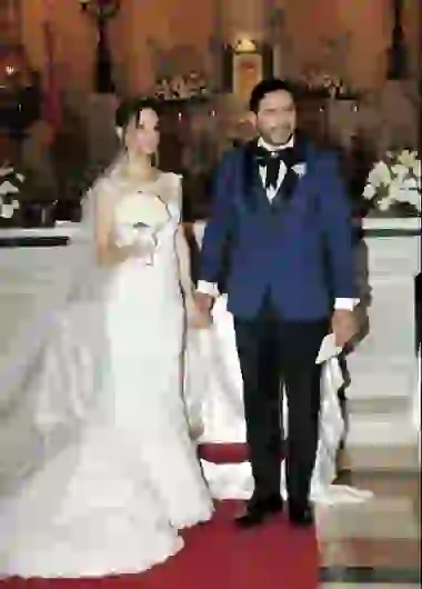 Ariel Puchetta y el registro de su boda