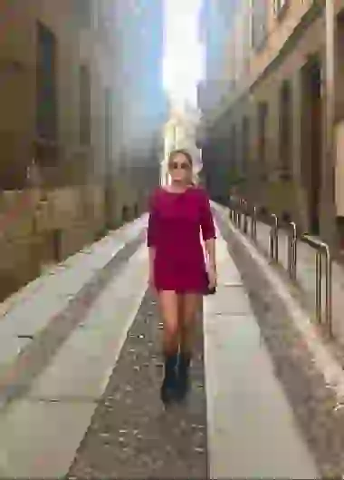 Antes de llegar a Italia, Silvina estuvo en Marruecos.