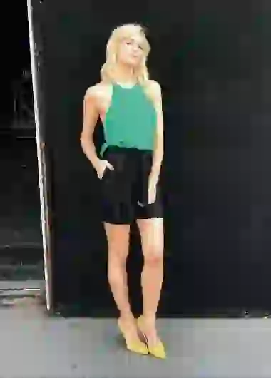 La rubia ahora tiene tiempo para ella.