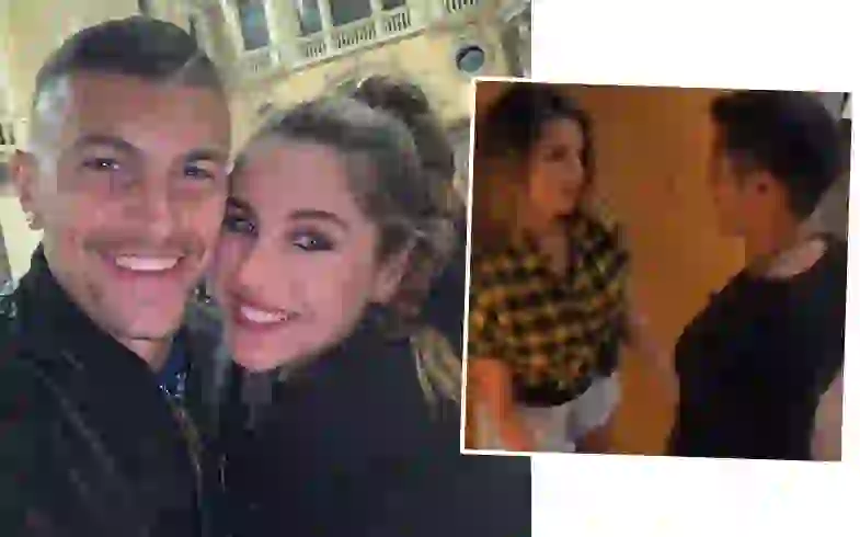 Luifa Galesio se mostró confiado, pese a los mimos de Ivana con un chongo.