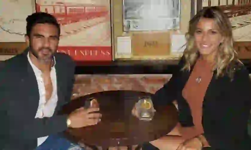 La comida fue en uno de los bares top de Buenos Aires.