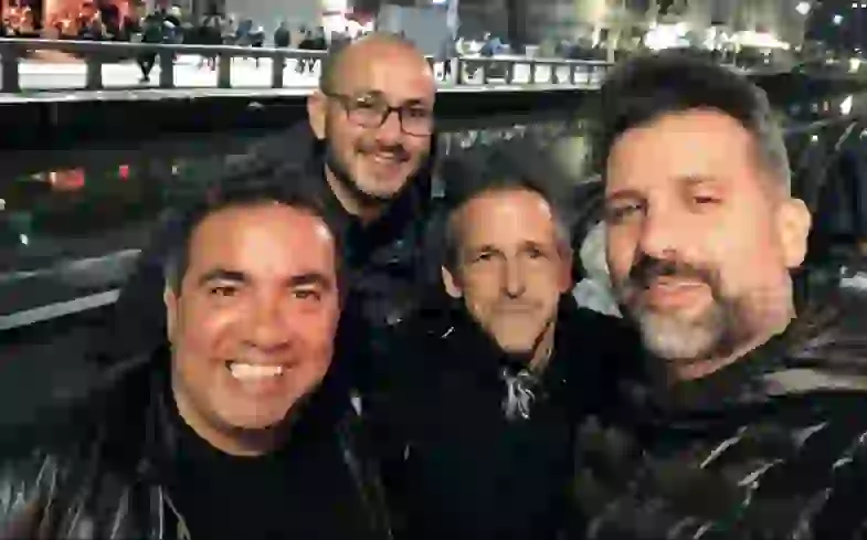 Para ellos fue como un nuevo viaje de egresados.