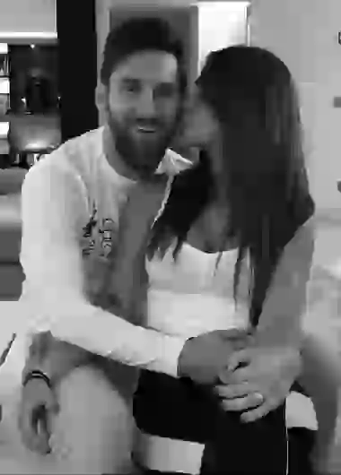 El crack del Barca es todo un padrazo.