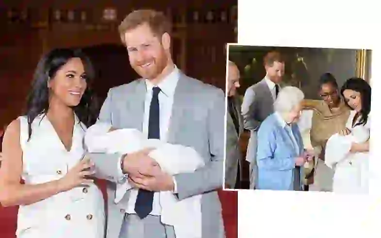Día agitado para Archie, el bebé de Harry y Meghan.