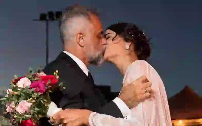 Una noche a puro beso.