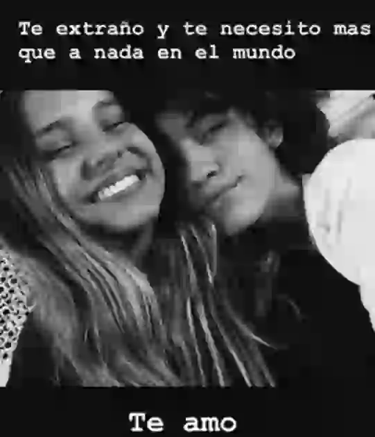 Esta fue la foto y el texto que subió.