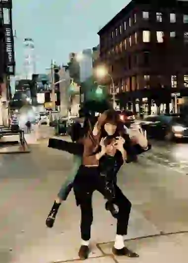 Calu y Vitola en Nueva York a puro amor