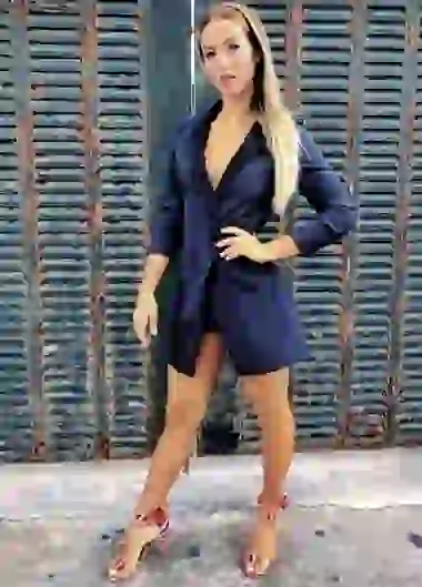 Flor Vigna en su etapa de soltera