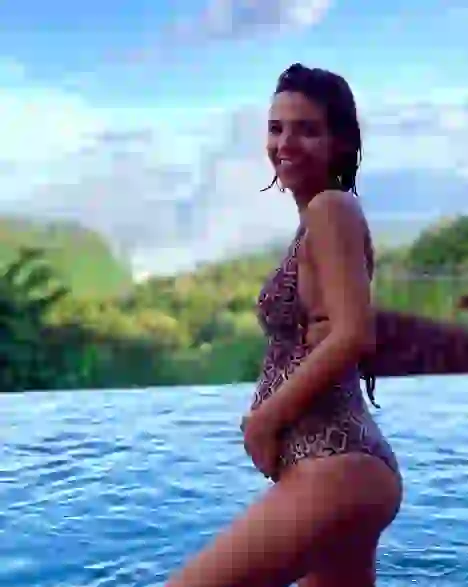 Agustina se convertirá en mamá por tercera vez.