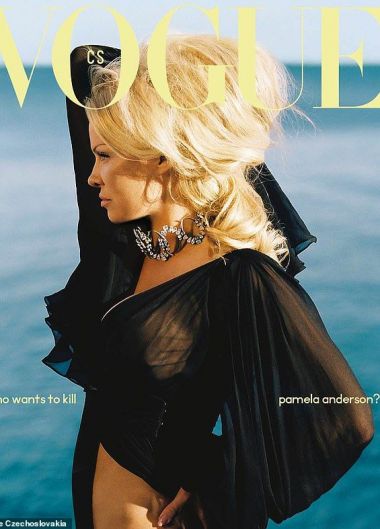Pamela Anderson, por primera vez en Vogue 