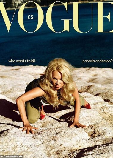 Pamela Anderson, por primera vez en Vogue 