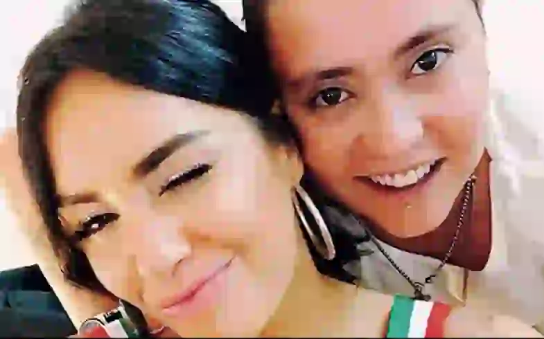 Lali Espósito y su prima Virginia