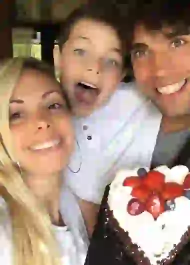 Allí celebraron juntos el cumpleaños.