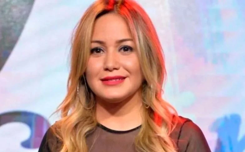 Karina la Princesita demostró su talento.