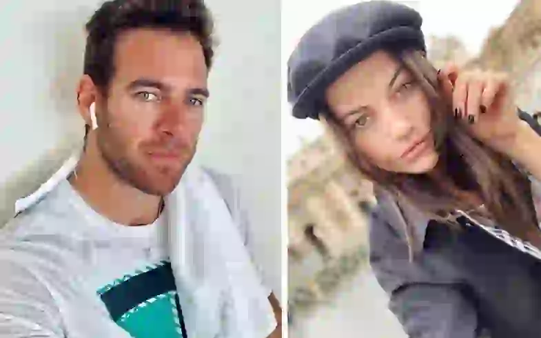 Del Potro y Jujuy Jiménez, un amor que nace.