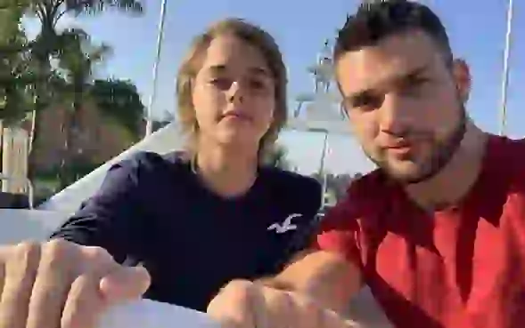 John Fort y Felipe Fort, los primos se divirtieron 