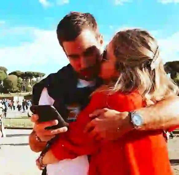 Guido y Stephanie se conocieron gracias a Instagram.