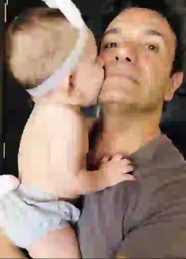 Marcelo De Bellis, feliz en su rol de padre