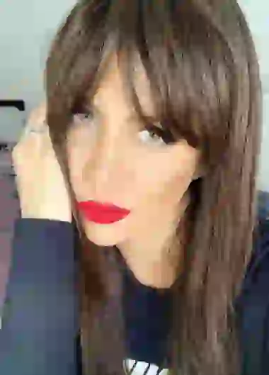 Wanda Nara jugó a ser morocha por un ratito