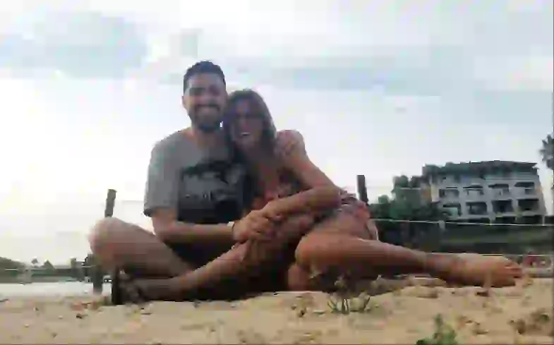 La pareja comparte aire en Canal 9.