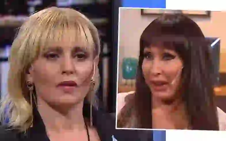Moria Casán y Romina Manguel discutieron al aire.