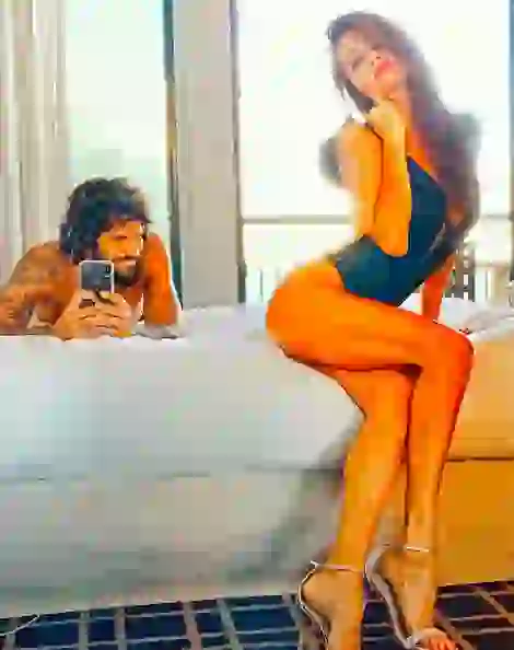 Paz y Diego se casaron hace un mes y medio.