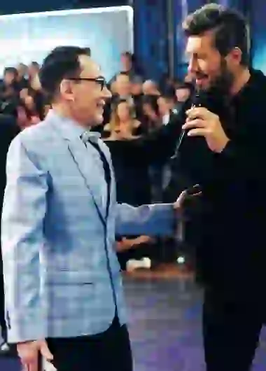 Trabajar con Tinelli lo ayudó a superar el trance.