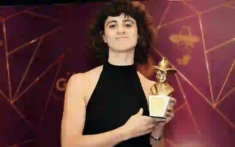 ¡Ganadora! El premio fue una sorpresa.