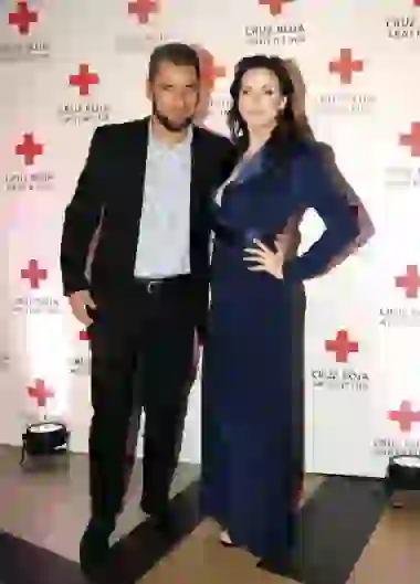 Mercedes Funes junto a su pareja, Cecilio Flematti