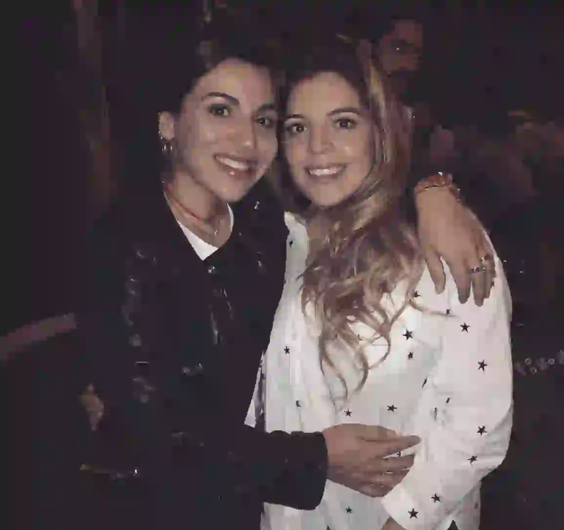 Además de ser la tía, Gianinna es la madrina de Roma.