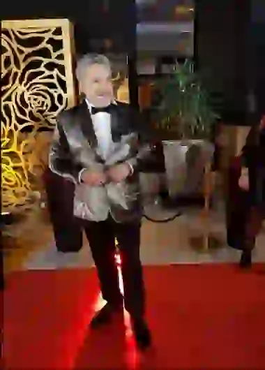 Antonio Grimau, arriesgó con su look