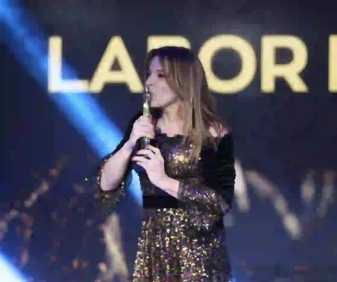 Lizy ganó el Martín Fierro a mejor labor humorística.