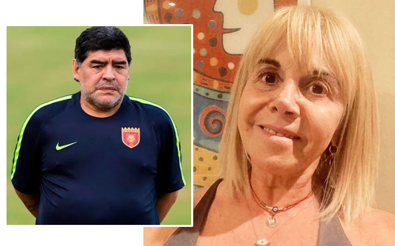 Claudia Villafañe se mostró fuerte de cara a su conflicto con Maradona.