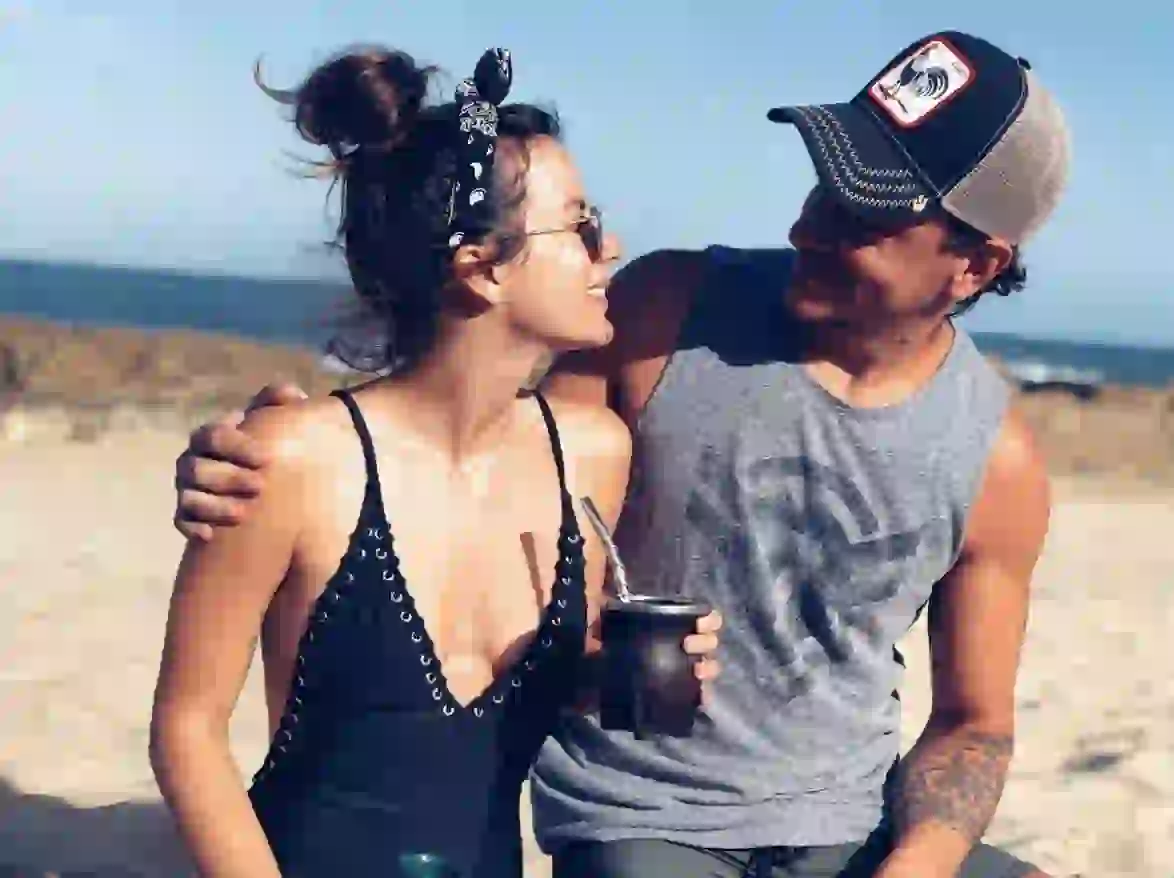 Nico cumplió 42 y Gime le regaló tiernas palabras.