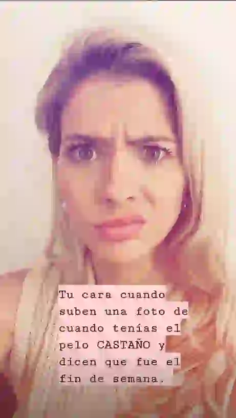 El descargo de la China en Instagram Stories.